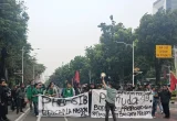 Demo Mahasiswa di Monas Tuntut Karhutla Jadi Bencana Nasional