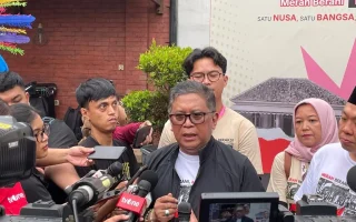 Hasto Cerita Kebijakan Megawati Soal Lahan Karhutla