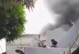 Kebakaran Landa Permukiman Padat Tamansari Jakbar