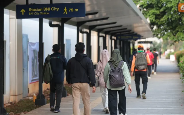 KAI Rampungkan Penataan Stasiun Karet dan Sudirman Baru