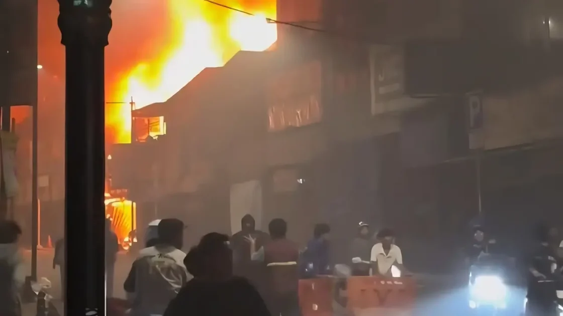 Tiga Ruko di Suryakencana Bogor Terbakar, Akses Ditutup
