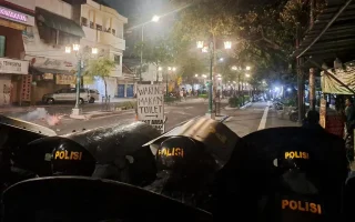 Demo Sumpah Pemuda di Yogya Ricuh Hingga Tugu