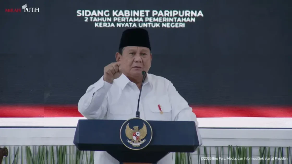 Prabowo ke Kabinet: Saya Bangga Menjadi Presidenmu