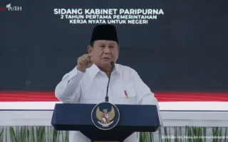 Prabowo ke Kabinet: Saya Bangga Menjadi Presidenmu