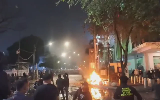 Kronologi Demo Sumpah Pemuda di Yogyakarta Berujung Ricuh