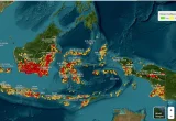 Kalteng Tertinggi, Ini Sebaran Titik Panas Karhutla Hari Ini