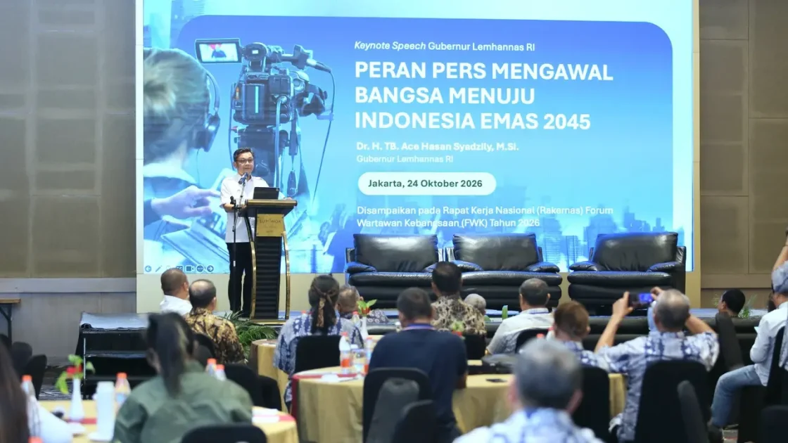 Gubernur Lemhannas: Pers Penjaga Masa Depan Indonesia