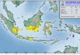 Sebaran Ribuan Titik Panas Karhutla di Enam Provinsi