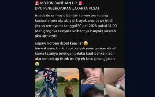 Viral Dugaan Pengeroyokan Wanita di JIExpo Kemayoran