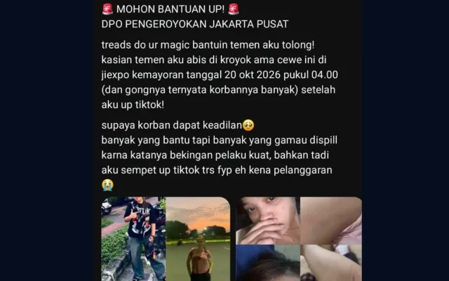 Viral Dugaan Pengeroyokan Wanita di JIExpo Kemayoran