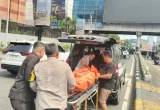 Pemotor Tewas Usai Tabrak Pembatas Jalan Depan PIM 2