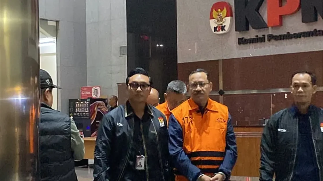KPK Tahan 7 Tersangka Korupsi Proyek Jalan BBPJN Sumut