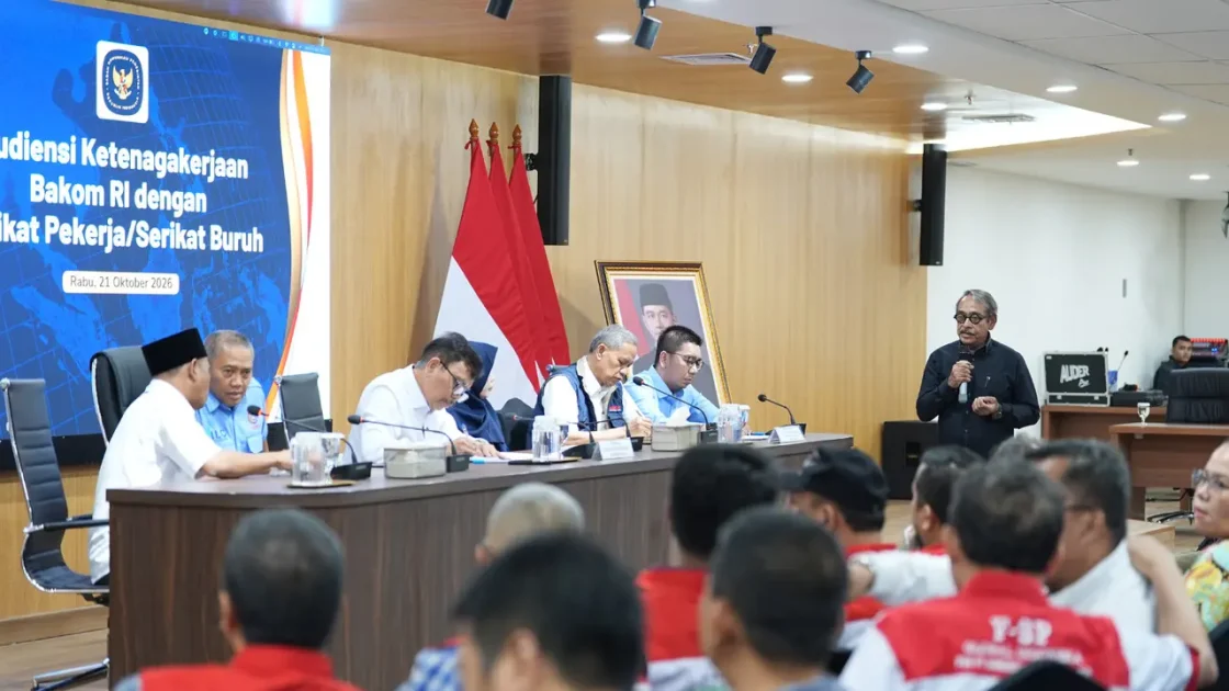 Kabakom Janji Teruskan Aspirasi Buruh Soal UMP hingga PHK ke Presiden