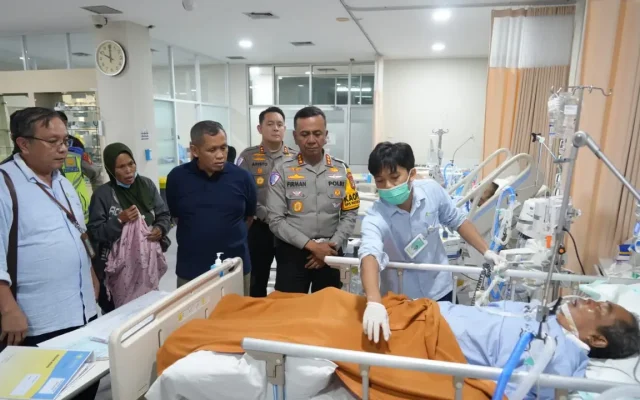 Polri Jamin Pengobatan Ojol Korban Kecelakaan Blok M