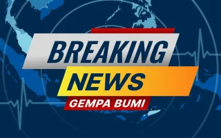 Gempa Magnitudo 5,4 Guncang 136 km Barat Daya Gunungkidul