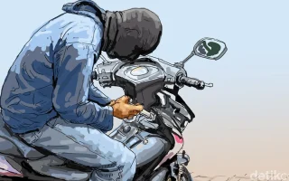 Maling Motor di Bekasi Dikepung Warga hingga Minta Ampun