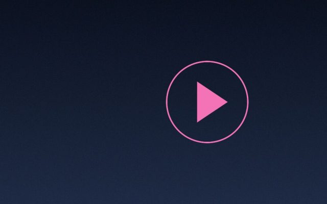 Ilustrasi tombol putar untuk video TikTok