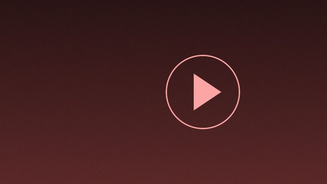 Ilustrasi tombol putar untuk video Instagram