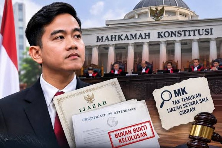 MK Tak Temukan Bukti Ijazah Setara SMA Gibran