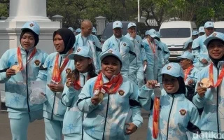 Atlet Asian Games dan Para Games 2026 Tiba di Istana