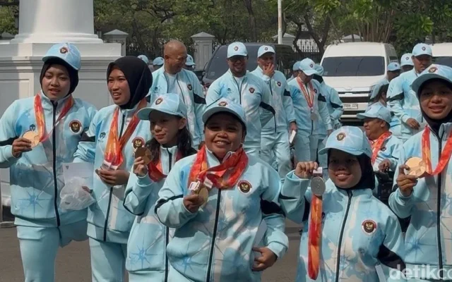 Atlet Asian Games dan Para Games 2026 Tiba di Istana