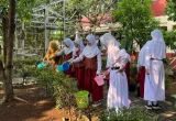 Polri Kenalkan Green Policing dan Tanam Pohon di SD Depok