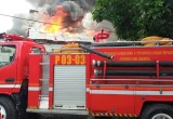 Kebakaran Landa Permukiman Padat di Tamansari Jakbar