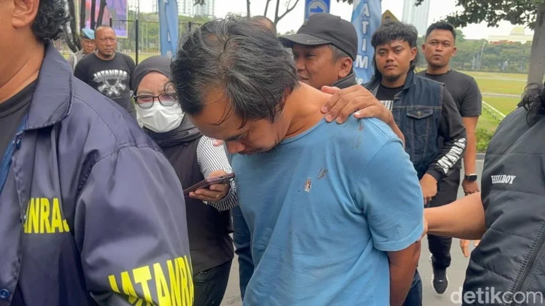 Penampakan Suami Pembunuh Istri Siri dan Anak di Madiun