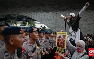 Polda Metro Jaya Minta Maaf Polisi Adang Wartawan Demo HI