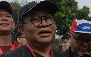 Pramono Anung Senang Finis 10K di Jakarta Running Festival 2026
