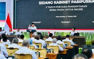 Mendagri Tito Simak Arahan Prabowo Soal Kerja Sama Tim