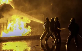9 Gudang di Pasir Jaya Tangerang Ludes Terbakar
