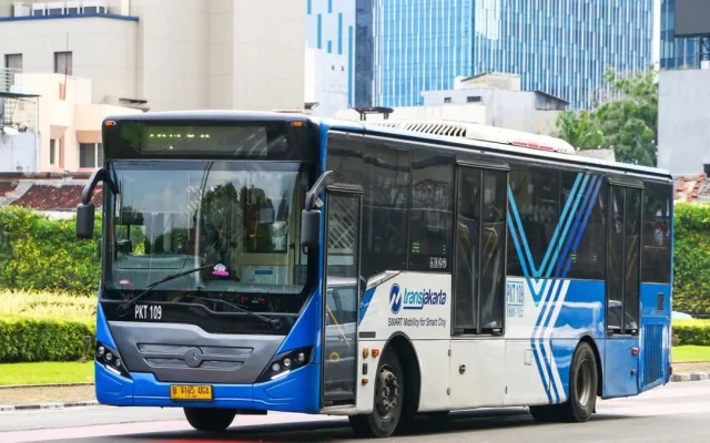 TransJakarta Ubah Layanan Saat Jakarta Running Festival 24-25 Oktober