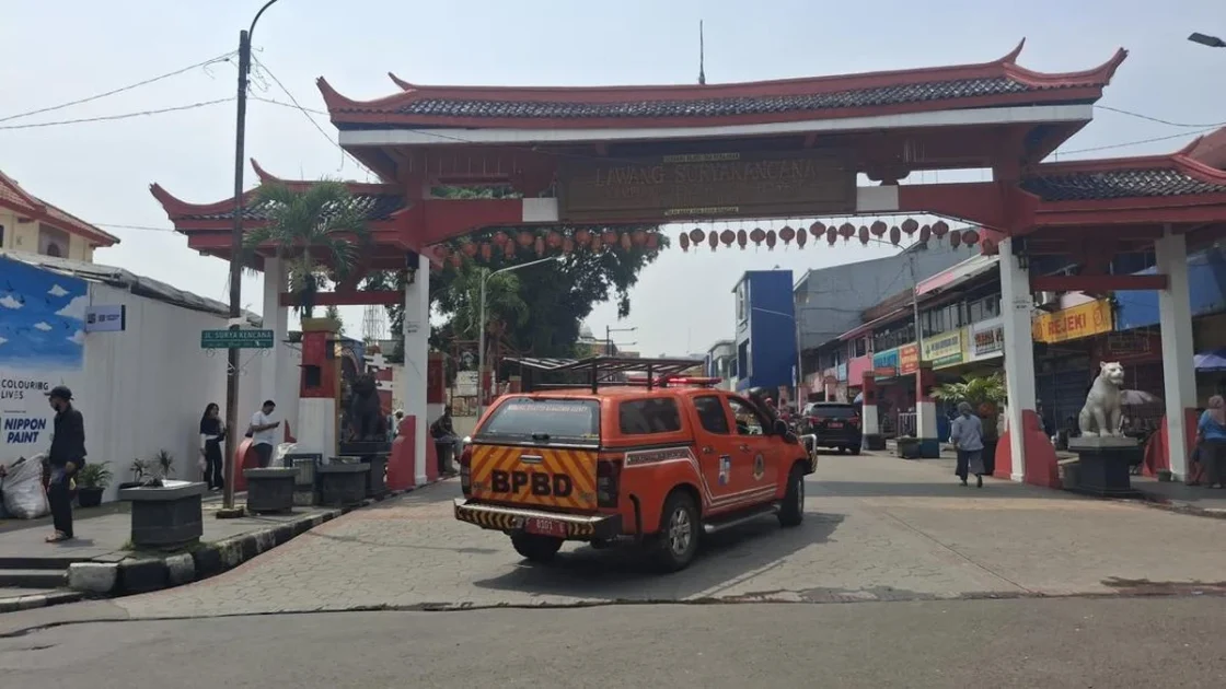 Jalan Suryakencana Bogor Dibuka Usai Kebakaran Tiga Ruko