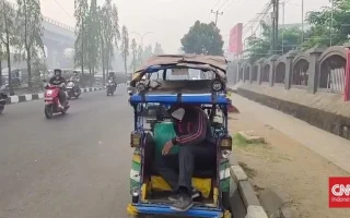 Asap Karhutla Pekat Selimuti Palembang, ISPU Berbahaya