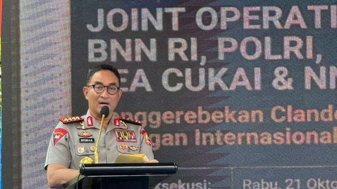 Jejak Lab Narkoba 1,2 Ton di Aceh Dibongkar Tim Gabungan Polri-BNN