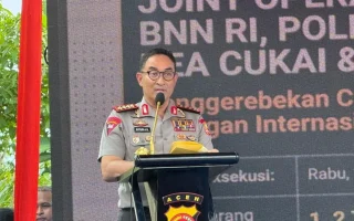 Polri Usut Lab Sabu 1,2 Ton di Aceh dan Miskinkan Pelaku