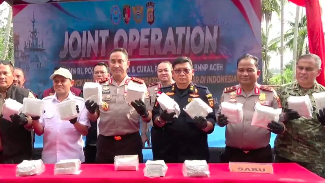 Kapolri Ungkap 2 Kasus Narkoba Besar di Sumut dan Aceh