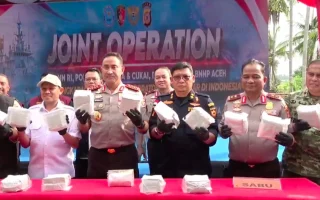 Kapolri Ungkap 2 Kasus Narkoba Besar di Sumut dan Aceh