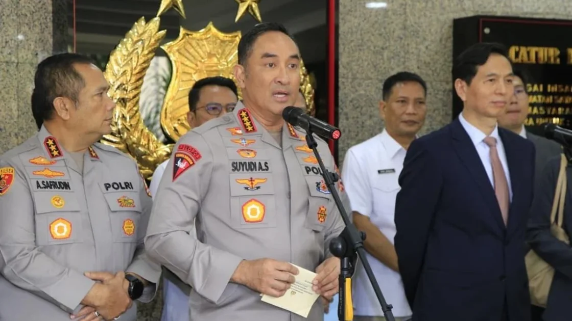 Kapolri Gandeng China Buru Pendana Lab Sabu 1,2 Ton di Aceh