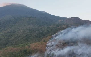 Pemkab Kuningan Koordinasi Pemprov Atasi Karhutla Gunung Ciremai