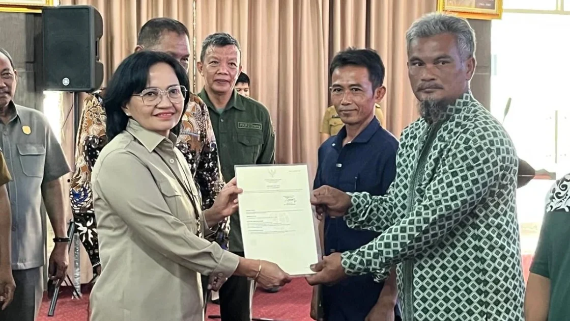 Kawasan Transmigrasi Anawua Dapat Rp3 M dan 40 Sertipikat