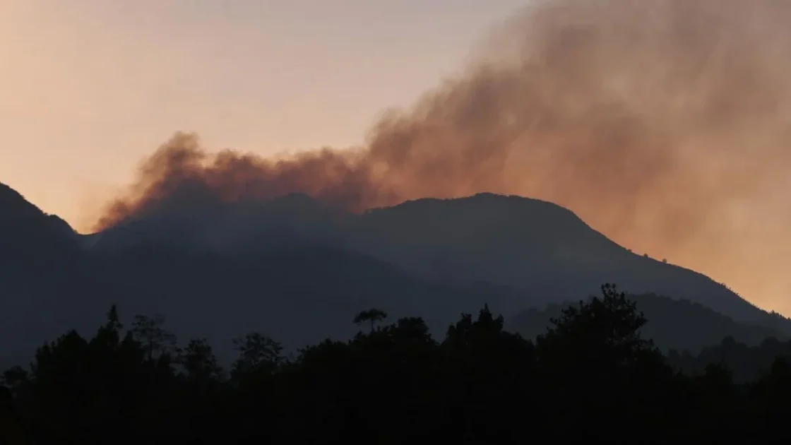 Karhutla Gunung Lawu Membesar Menuju Puncak Hargo Dalem
