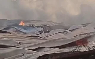 Kebakaran Gudang Es Krim di Jatiuwung Tangerang Padam