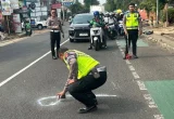 Kecelakaan di Depok, Penumpang Motor Tewas Terlindas