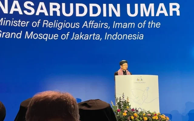Menag Dorong Diplomasi Agama Jadi Aksi Nyata Perdamaian