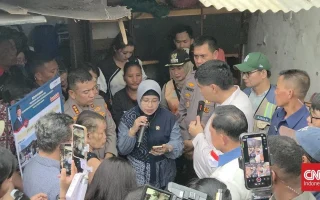 Menteri PKP dan Mendagri Tinjau Bedah Rumah di Kampung Ambon