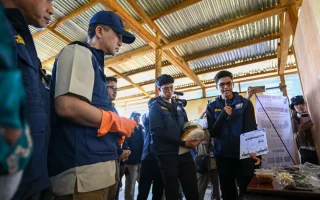 Mesin Pengering Gabah Bantu Petani Oransbari Tingkatkan Nilai Jual