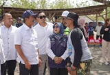 Trenggono Tinjau Kampung Nelayan Merah Putih di Jember