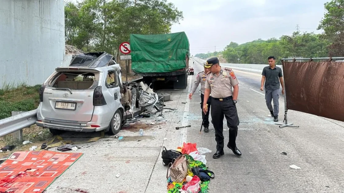 Daftar 6 Korban Tewas dan 4 Luka Laka Tol Lampung